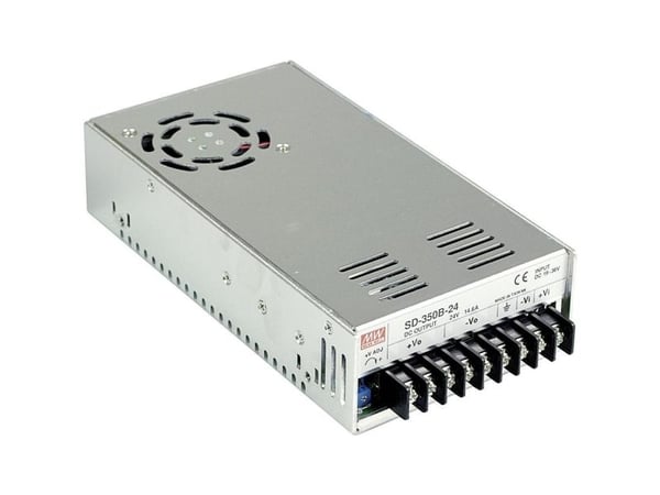 MEAN WELL SD-350D-12, 115 mm, 215 mm, 50 mm, 350,4 W, 72 - 144 V, 29200 mA
