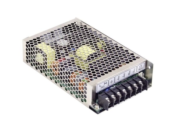 MEAN WELL HRP-100-7.5, 90 - 305 V, 100 W, RoHS, 97 mm, 159 mm, 38 mm