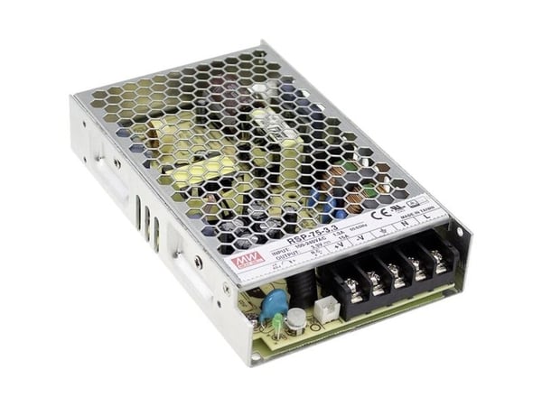 MEAN WELL RSP-75-7.5, 75 W, 85 - 264 V, 47 - 63 Hz, Aktiv, 16 ms, 84%