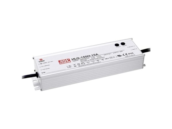 MEAN WELL HLG-150H-36B, 150 W, IP20, 90 - 305 V, 36 V, 68 mm, 220 mm