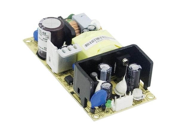 MEAN WELL EPS-65-5, 90 - 264 V, 65 W, 5 V, 11 A, RoHS, 50,8 mm