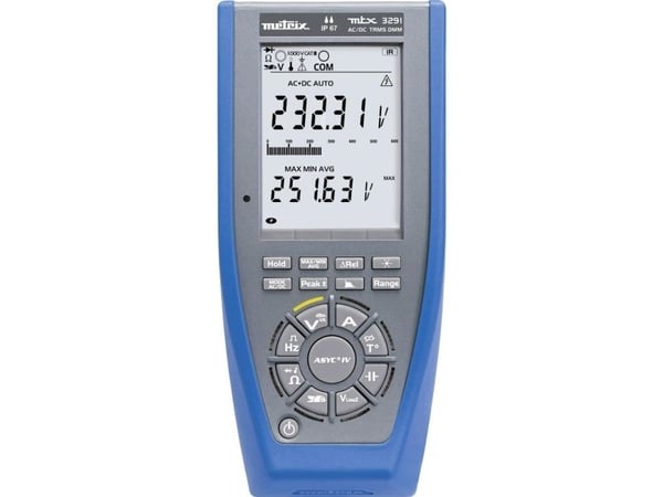 Metrix MTX 3291 digital hånd-multimeter CAT III 1000 V, CAT IV 600 V (display): 60000