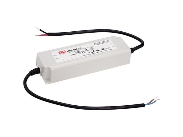 MEAN WELL LPV-150-12, 120 W, IP67, -25 - 65 °C, 180 - 305 V, 47 - 63 Hz, 1.7, 1.5 A