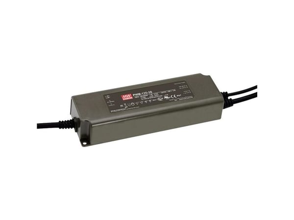 Mean Well PWM-120 series PWM-120-24 - Strømadapter - AC 115/230 V - 120 watt - aktiv PFC