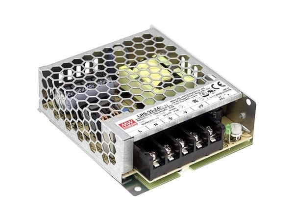 MEAN WELL LRS-35-36 strømforsyning 35 W metallic (LRS-35-36)