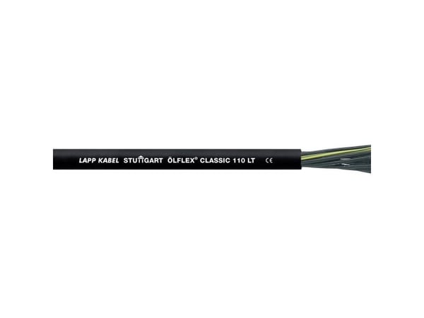 LAPP ÖLFLEX® CLASSIC 110 LT Styreledning 7 x 1.5 mm² Sort 1120757/100 100 m LAPP ÖLFLEX® CLASSIC 110 LT Styreledning 7 x 1.5 mm² Sort 1120757/100 100 m