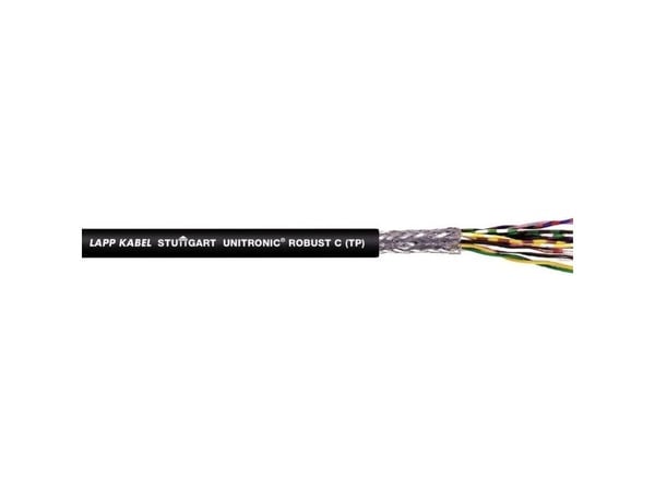 LAPP 1032101/500 bussledning UNITRONIC® ROBUST C (TP) 3 x 2 x 0,14 mm² svart 500 m
