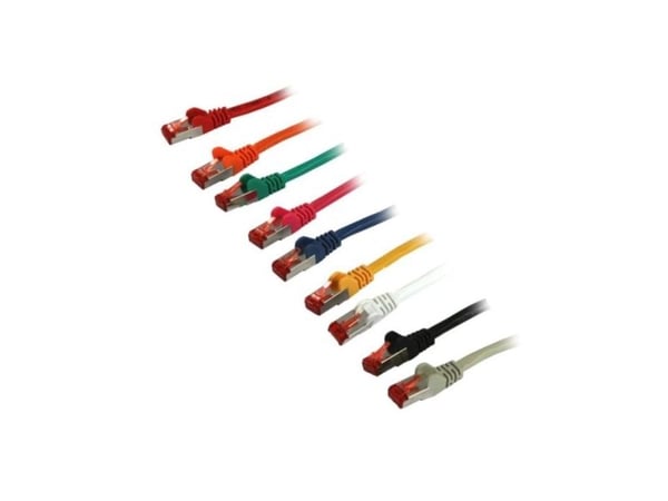 Patchkabel RJ45 CAT6 250 MHz 20 m gul SSTP/SFTP LSZH Synergy 21