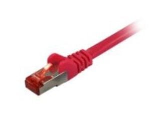 Patchkabel RJ45 CAT6 250 MHz, 25 m, magenta, SSTP/SFTP, LSZH, Synergy 21