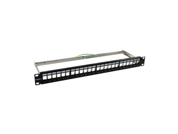 Keystone modulholder 19 patchpanel for 24xTP-modul 1HEt152mm Black Synergy 21