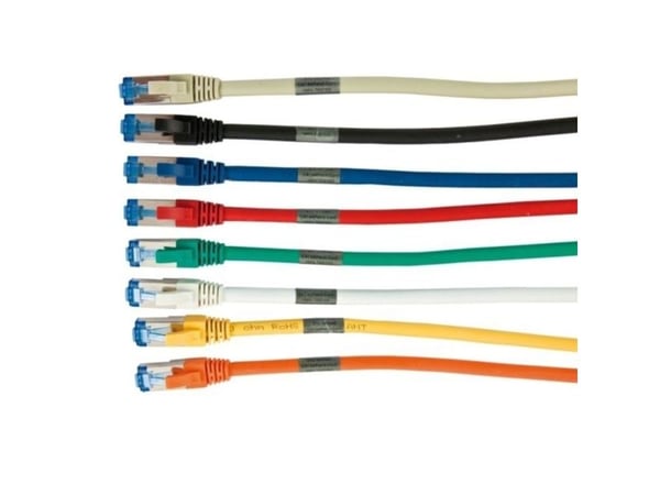 Kretskabel RJ45 CAT6A 500MHz 0,5m grå SSTPSFTP AWG26 LSZH Synergy 21