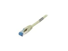 Patchkabel RJ45, CAT6A 500Mhz, 0,5m, grau, S-STP(S/FTP),AWG27, Synergy 21