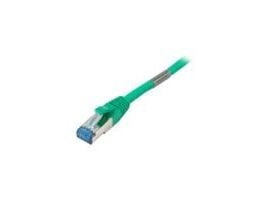 Patchkabel RJ45 CAT6A 500 MHz 15 m grønn SSTPSFTP AWG27 LSZH Synergy 21