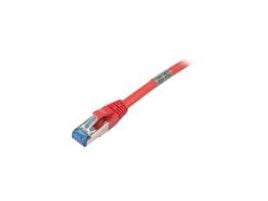 Korkabel RJ45 CAT6A 500Mhz 05m rød SSTPSFTP AWG27 LSZH Synergy 21