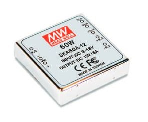 MEAN WELL SKA60B-15, 50,8 mm, 50,8 mm, 11 mm, 60 W, 18 - 36 V, 4000 mA