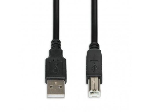 iBOX IKU2D - Skriverkabel - USB (hann) til USB-type B (hann) - 1.8 m - svart