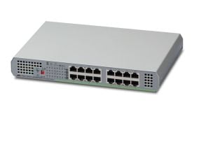 Allied Telesis CentreCOM AT-GS910/16 - Switch - ikke-styrt - 16 x 10/100/1000 - stasjonær