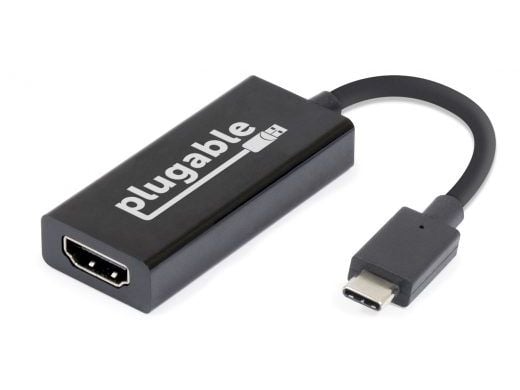 DELTACO USBC-HDMI - Extern videoadapter - USB-C 3.1 - HDMI - sortering