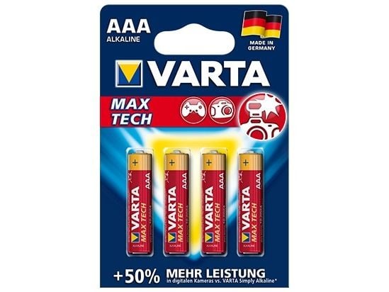 Varta Maxi-Tech - Batteri AAA - Alkalisk - svart, gult