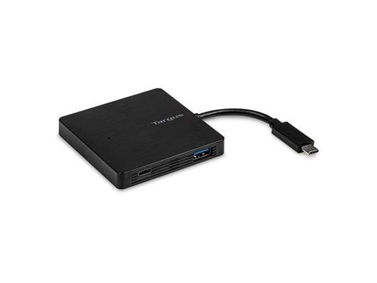 Targus - Hub - 3 x SuperSpeed USB 3.0 + 1 x USB-C 3,1 Gen 1 (strømforsyning) - stasjonær