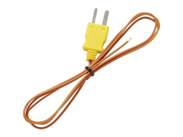 Fluke 80PK-1 Bead Probe, Termoelement, -40 - 260 °C, °C, Koblet med ledninger (ikke trådløs), Kontakt, 1 m