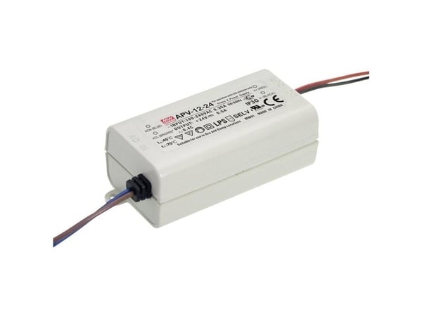 MEAN WELL APC-12-700, 12,6 W, IP42, 90-264 V, 47 ~ 63 Hz, 0.2/230VC;0.35/115VC, 0,7 A