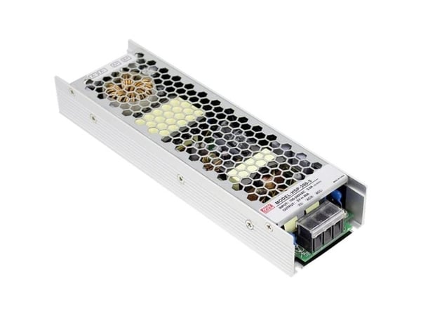 MEAN WELL HSP-300-5, 300 W, 180 - 264 V, 47 - 63 Hz, 2.35 - 4.7 A, Aktiv, 8 ms