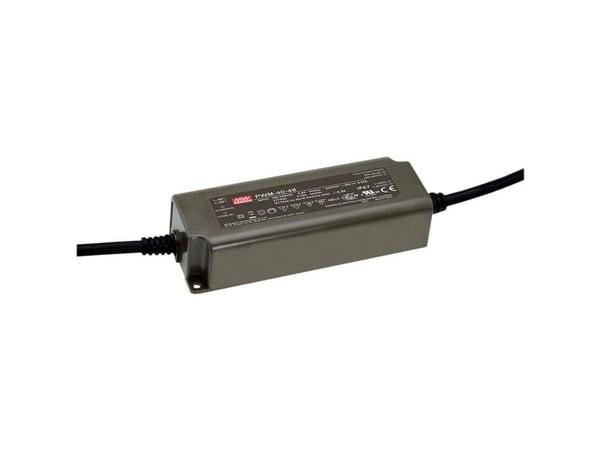 MEAN WELL PWM-40-12, Lysstrimmel, Universell, 90-305 V, 47/63 Hz, 40,08 W, 12 V