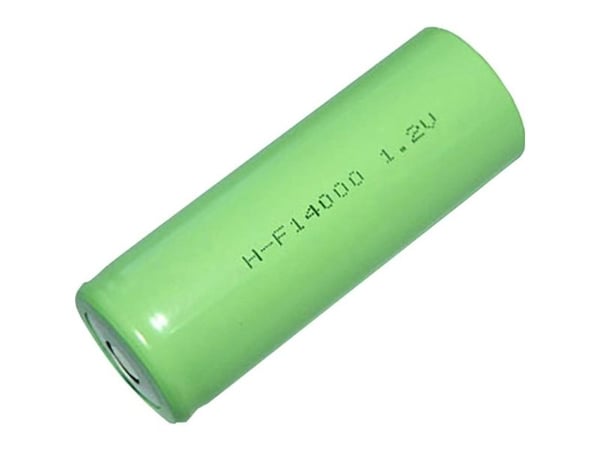 Mexcel -F14000 spesialbatteri 3/2 D høystrømskompatibelt, flat-top NiMH 1,2 V 14000 mAh 1 stk