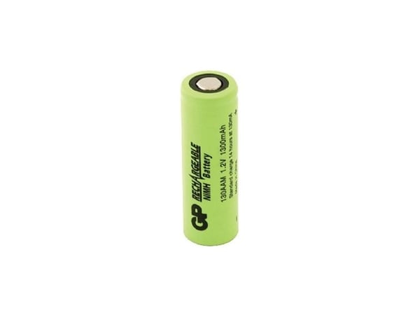 GP Batteries Mignon (AA) oppladbart NiMH GP130AAM 1300 mAh 1,2 V 1 stk (300130AAM)