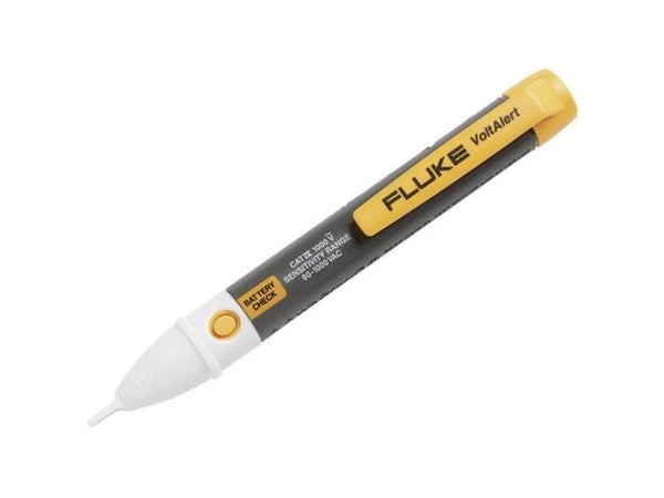 Fluke 2AC, Svart, Hvit, Gult, CAT IV, 1000 V, IEC 61010-1:2001, UL 61010-1 (2nd ed.), CAN/CSA-C22.2 No. 61010-1-04, and ISA-82.02.01, -10 - 50 °C, ...