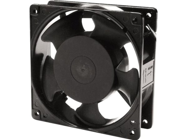 Digitus DN-19 FAN, Tuuletin, musta