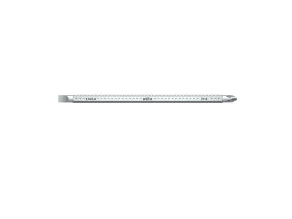 Wiha 00666, 1 stykker, Philips, Spor/slot, PH 2, Kromvanadiumstål, 150 mm, 32,8 g