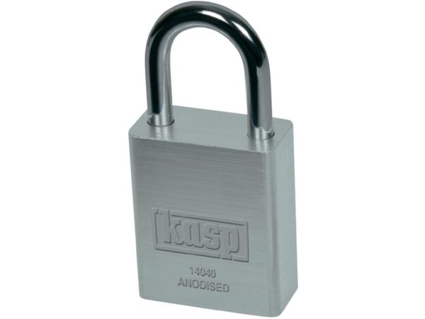 Kasp K14040SILD hengelås 38 mm (ulike sølv)