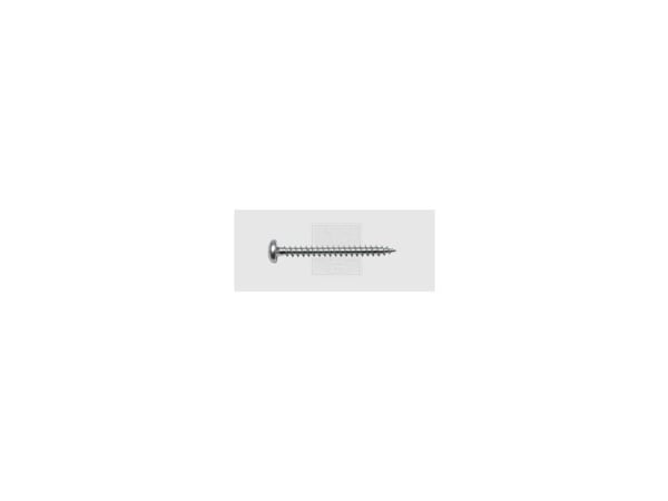 SWG treskrue 4 mm 45 mm innvendig multitann, stål, galvanisert, 200 stk