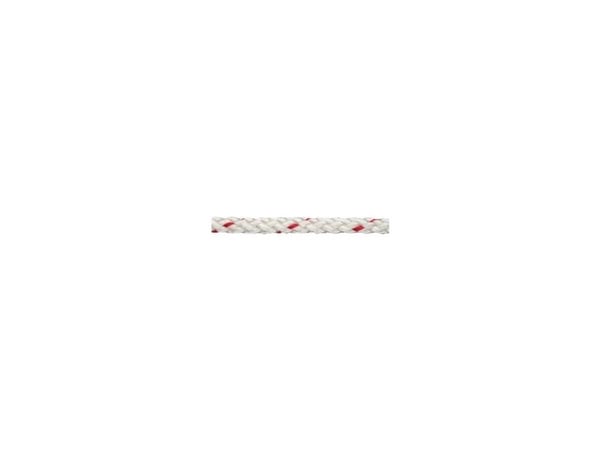 dörner + helmer 190028 Polypropylenline Flettet (Ø x L) 10 mm x 100 m Rød, Hvid
