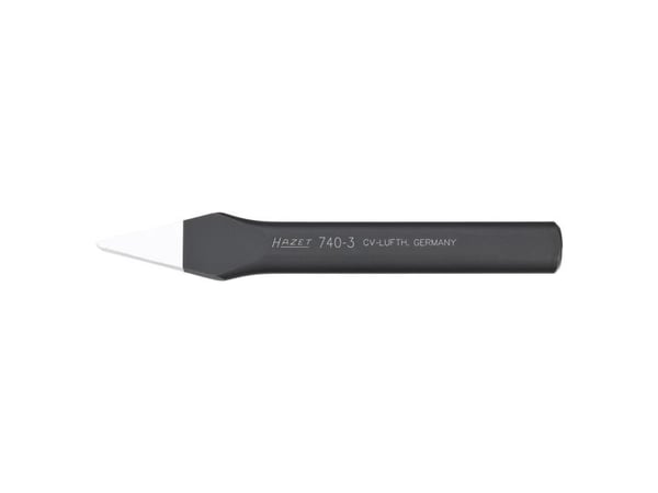 HAZET 740-3, Kaldmeisel, Flat meisel, Metall, 15 cm, 6 mm, 158 g