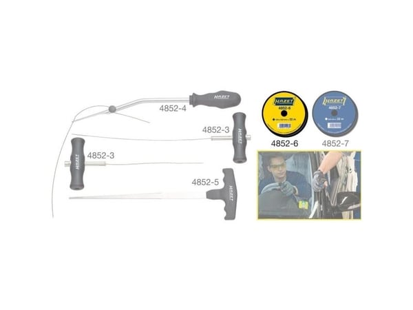 HAZET 4852-6, Kobber, 0,6 mm, 22 m, Tyskland