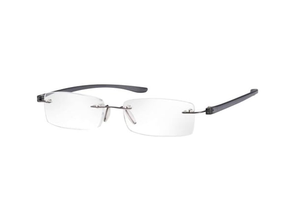 Eschenbach 2913-215, Plast, Unisex, Rektangel, Rammeløs, Plast, Antrasitt