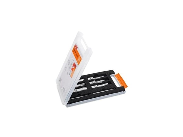 FEIN 63127086040, Drill, Drill bit set, Metall, 12, 14, 16, 18, 20, 22 mm, Grå, 6 stykker