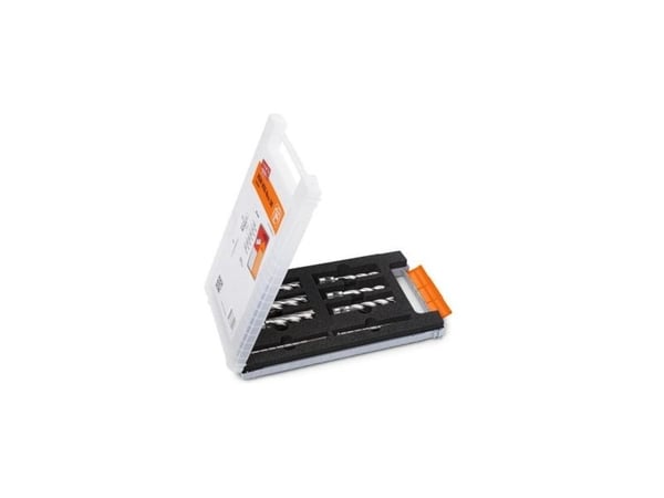 FEIN 63134999061, Drill bit set, Metall, 12, 14, 16, 18, 20, 22 mm, Sølv, B00N9ZK8OG, 720 g