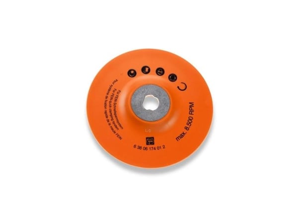 FEIN 63806174012, Poleringsskive, 18 cm, Oransje