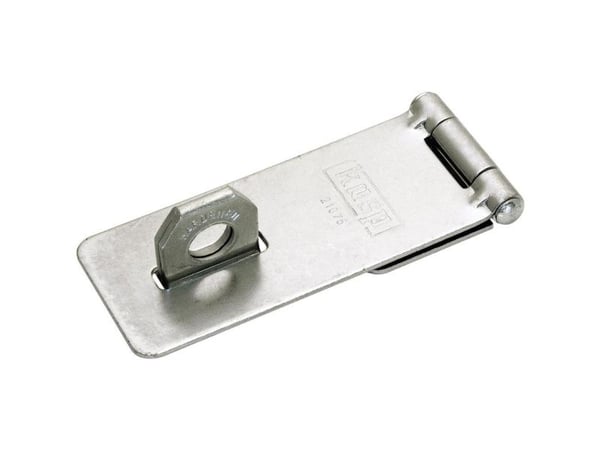 Kapselbeslag med låseplate 75 mm stål K21075D, 1 stk.