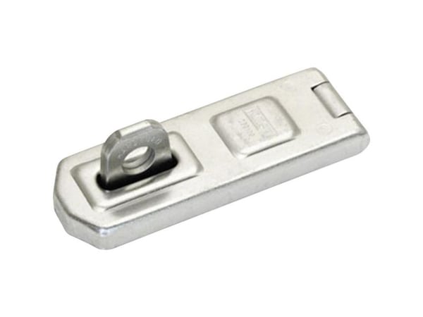 Kasp beslag med låseplate 100 mm stål K230100D 1 stk