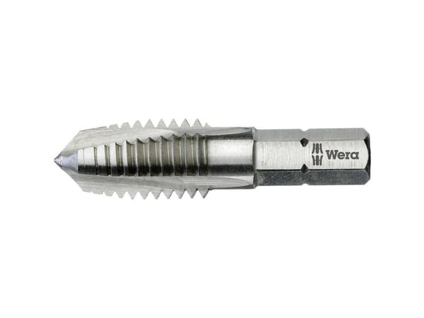 Wera 844, Bor, Underbor, 1 cm, 40 mm, Metall, Stål, 6,35 mm