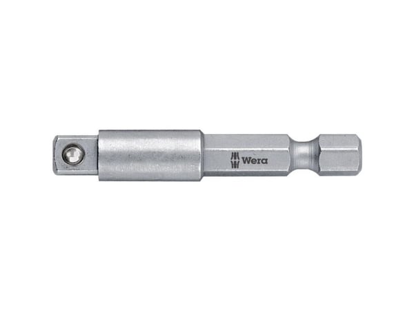 Wera 05311517001, Skaft til håndverktøy, Metall, Rustfritt stål, 16 g, 50 mm, 8 mm