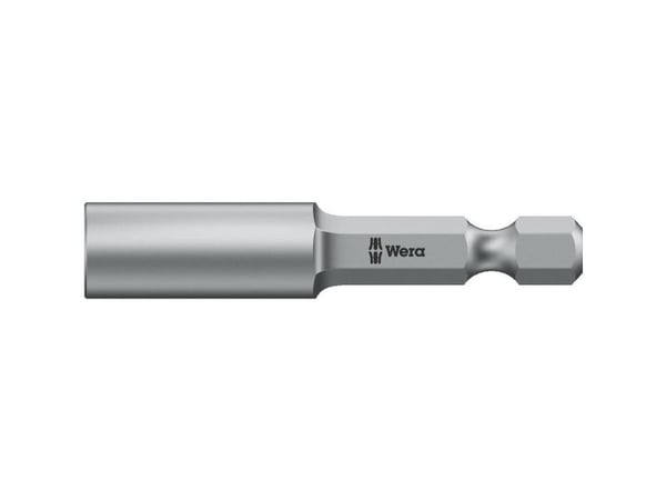 Wera 05135903001, 1 stykker, Sekskantet, 25,4 / 4 mm (1 / 4"), M10, Rustfritt stål, 50 mm