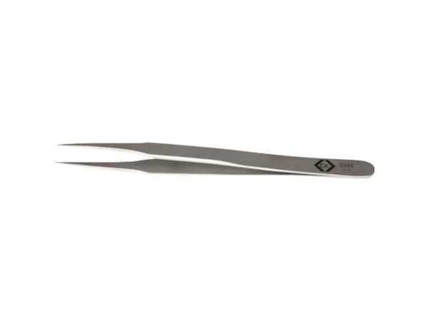 C.K. T2348 presisjons-tweezere 2 SA spiss, flat, fin 120 mm