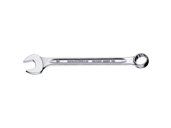 STAHLWILLE 13, 8 mm, Kromfarget, Kromstål, Kromfarget, 15°, 18 mm