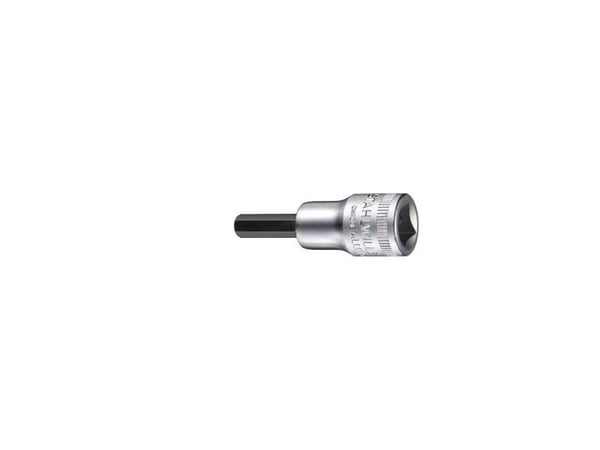 STAHLWILLE 02050004, Støpselsett, 3/8", Metrisk, 5 hoder, 4 mm, Kromfarget